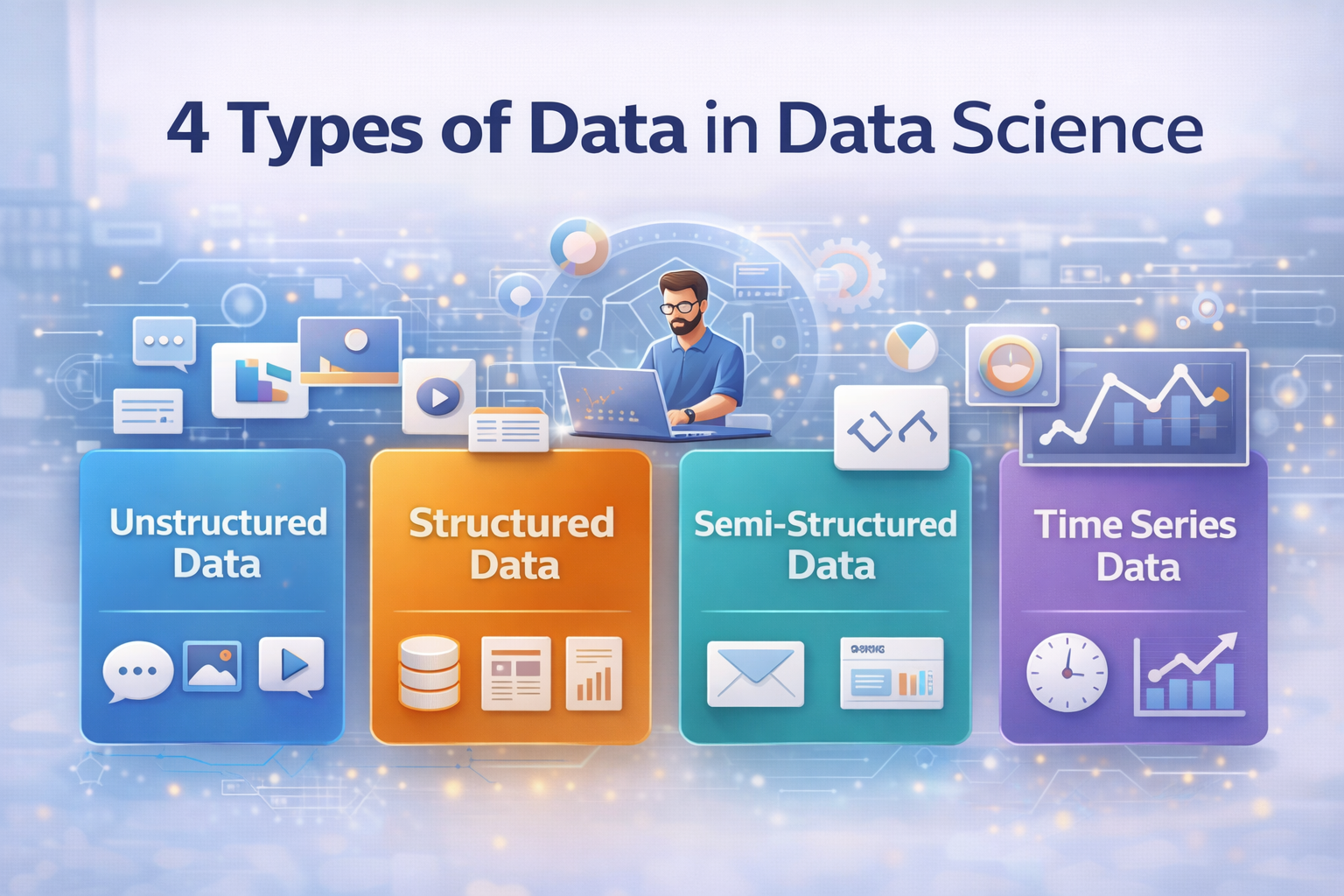 What are the 4 Types of Data in Data Science?